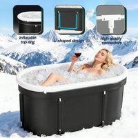 Portable Inflatable Ice Bath Tub for Cold Therapy and Outdoor Use