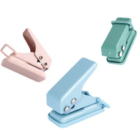 Effort-Saving Single Hole Puncher for Office and School, Multi-Color