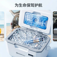 Portable Insulated Medical Cooler Box with Thermometer for Insulin and Breast Milk Storage