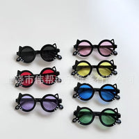 Doll Cat Ear Sunglasses for BJD Dolls - 1/3 Scale Fashion Eyewear