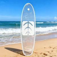 Inflatable Transparent Stand Up Paddle Board SUP for Surfing and Recreation