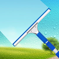 Telescopic Window Squeegee Cleaning Kit with Extension Pole for Glass