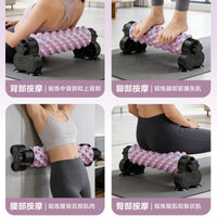 Suction Cup Foam Roller Yoga Column for Muscle Massage and Fitness