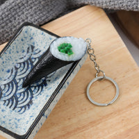 Realistic Sushi & Onigiri Keychain Bag Charm