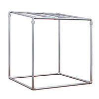 Sloped Roof Outdoor Canopy Greenhouse Rain Shelter for Plants and Drying