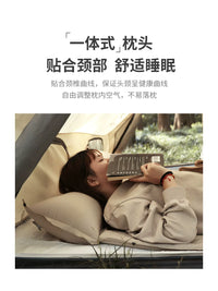 Dream Garden Outdoor Camping Self-Inflating Sleeping Pad Portable Tent Moisture-Proof Mat Thickened Floor Mat for Home Lunch Break