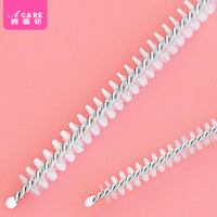 Portable Straw and Crevice Cleaning Brush Set for Makeup Brushes and Small Openings