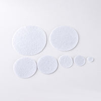 DIY Felt Fabric Circles for Crafting Hair Clips and Brooches, Non-Woven Base Material