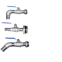 360-Degree Rotating Drum Ball Valve for 200L Iron Barrels and IBC Totes