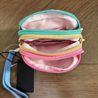 Multi-Layer Lamb Cartoon ID Card Holder Portable Storage Pouch for Girls