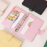 Crocodile Pattern Macaron A5/A6/A7 Notebook with Snap Closure, Creative Stationery Gift Planner