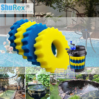 AQUANEAT Pond Filter Replacement Sponge Media Pads for Koi Fish Ponds