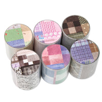 Vintage Fabric Texture Washi Tape for DIY Crafts and Journal Decoration