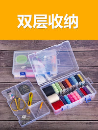 Sewing Kit with Thread, Needles, and Accessories for Home Use