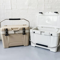 26L Insulated Cooler Box with PU Foam for Outdoor Travel