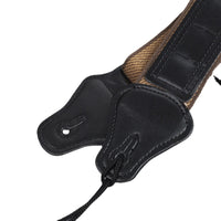 Thickened Mesh Guitar Strap with Pick Holder for Acoustic and Electric Guitars