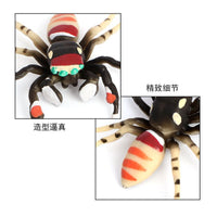 Realistic Spider Insect Model Figurines for Kids' Cognitive Play and Pranks