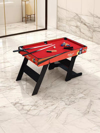 Foldable American Pool Table for Home Indoor Use - Family Party Chinese Eight Ball Billiards Table