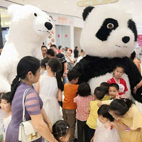Inflatable Koala Panda Polar Bear Mascot Costume for Adults