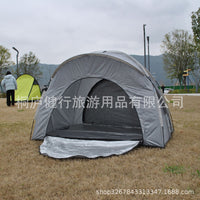 Camping Tent, 2 Person 4 Season Tent, Durable Family Backpacking Tent for Hiking and Mountaineering