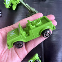 Military Vehicle and Soldier Playset for Kids - Tanks, Planes, and Artillery Models