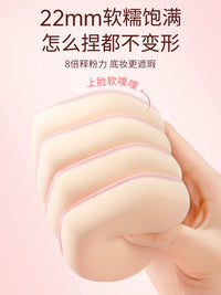 Marshmallow Soft Makeup Sponge Blender for Liquid Foundation - Large, Wet/Dry Use