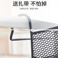 Bedside Hanging Storage Basket for Dorm Room Bunk Beds