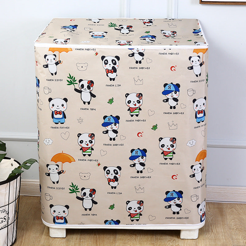 Washing Machine Cover for Twin Tub and Automatic Washers, Waterproof Oxford Fabric Sun Protection