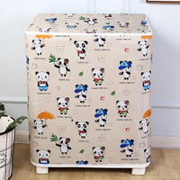 Washing Machine Cover for Twin Tub and Automatic Washers, Waterproof Oxford Fabric Sun Protection