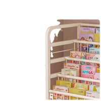 Kids Bookshelf, Multi-Layer Book Rack, Toy Storage Organizer, Floor Standing Bookcase for Children's Reading Area