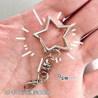 Star Lobster Clasp Keychain for DIY Crafts and Card Making