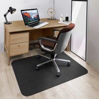 Non-Slip Office Chair Mat for Hardwood Floors and Carpets, Sound Absorbing Desk Chair Mat, Self-Adhesive Floor Protector