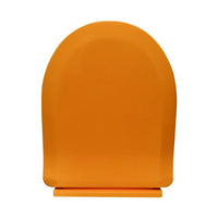 Kids Soft Close Toilet Seat with Slow Lowering Hinge for Toddlers and Children, Bottom Mounted