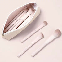 Taoyao 7-13 Piece Pink Makeup Brush Set for Beginners