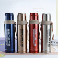 Portable 750ml Bullet Vacuum Insulated Water Bottle, 304 Stainless Steel Thermos for Sports & Gifts