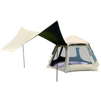 Automatic Hexagonal Blackout Tent for Camping and Outdoor Adventures