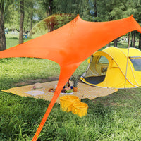 Lycra Beach Sunshade Tent with UV Protection for Outdoor Camping and Park Use