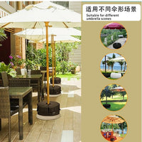 Offset Cantilever Patio Umbrella Base Weight Bag with Side Slot Opening