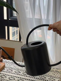 1.5L Vintage Iron Long Spout Watering Can for Indoor Outdoor Plants