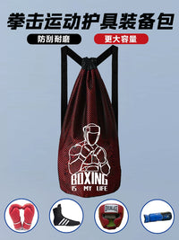 Boxing Gloves Backpack for Training Gear and Protective Equipment