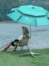 Fishing Umbrella Stand Outdoor Foldable Base for Beach and Stall Umbrellas