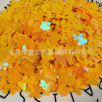 10mm Mixed Color Butterfly Sequins for DIY Crafts, Apparel, Bag Decoration, and Slime Filling