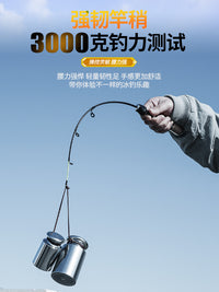 Ice Fishing Rod Tip Winter Heavy Duty Solid Flat Rod Tip Soft Tail