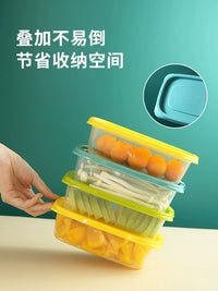 ChaHua Food-Grade Refrigerator Storage Containers for Freezer, Fruit, and Lunch - Plastic Picnic Boxes