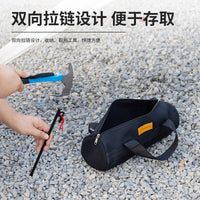 Camping Tent Pegs Kit with Storage Bag, Guy Ropes, and Hammer for Outdoor Canopy and Awning