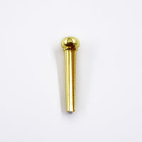 INTAI Brass Acoustic Guitar Bridge Pins, 6-Piece Set for Enhanced Sustain