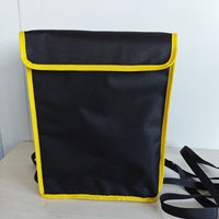 Insulated Food Delivery Box for Electric Scooters, Pedal-Mounted Thermal Takeaway Bag