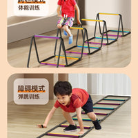 Agility Ladder for Kids, Multi-Shape Foldable Speed Training Ladder for Sensory Integration, Soccer, Football, and Fitness