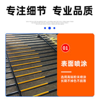 Wrought Iron Fence Panel for Municipal Projects and Rural Homes, Anti-Aging Protective Barrier