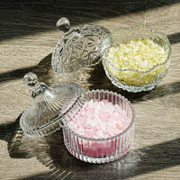 Natural Crystal Demagnetizing Bowl with Raw Stones for Jewelry Purification and Storage